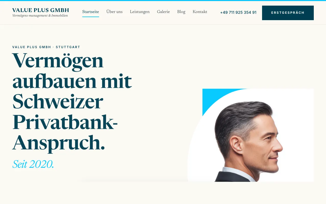 VALUE Plus GmbH — Live-Site Stuttgart